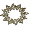 Ornamental Arabesque Rosette STL for CNC