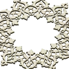 Ornamental Arabesque Rosette STL for CNC