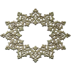 Ornamental Arabesque Rosette STL for CNC