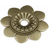 Floral Rosette STL Model for CNC