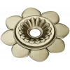 Floral Rosette STL Model for CNC