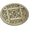 Ornamental Rosette 3D Model STL for CNC Milling