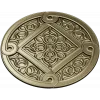 Ornamental Rosette 3D Model STL for CNC Milling