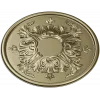 Ornate Acanthus Rosette - 3D STL Model for CNC Milling