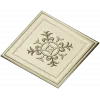 Square Rosette STL - Ornate Medallion 3D Model for CNC