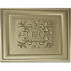 Square Rosette STL - Ornate Medallion 3D Model for CNC