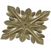 Acanthus Star Rosette - STL 3D model for CNC