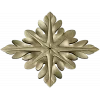 Acanthus Star Rosette - STL 3D model for CNC