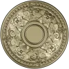 Ornate Floral Rosette STL for CNC Routing