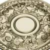 Ornate Floral Rosette STL for CNC Routing