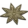 Starleaf Rosette - STL 3D model for CNC routing
