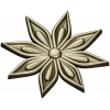Starleaf Rosette - STL 3D model for CNC routing