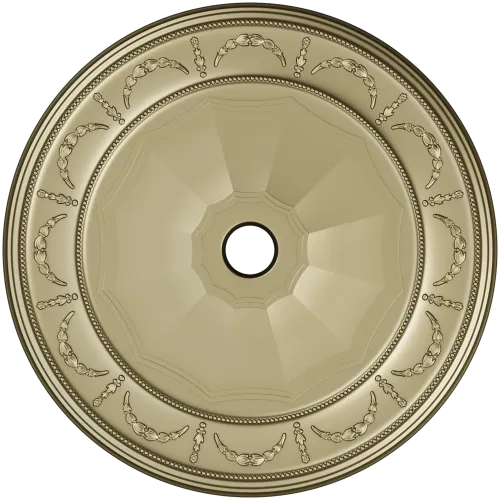 Classic Garland Ceiling Rosette - STL 3D model for CNC