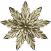 Laurel Star Rosette - STL 3D model for CNC