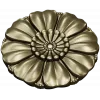Floral rosette STL for CNC router