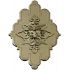 Mascaron Lily Rosette - STL 3D model for CNC milling