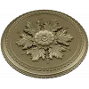 Розетка с цветочным рельефом - stl модель для ЧПУ