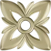 Floral Four-Petal Rosette - STL 3D Model for CNC