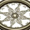 Aurelia Rosette - ornate round STL 3D model for CNC