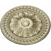 Classical Floral Rosette STL for CNC