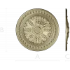 Classical Floral Rosette STL for CNC