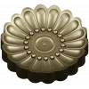 Auric Petal Rosette - STL 3D model for CNC router