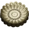 Auric Petal Rosette - STL 3D model for CNC router