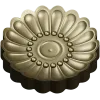 Auric Petal Rosette - STL 3D model for CNC router