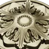 Розетка "Цветочная звезда" - stl модель для ЧПУ