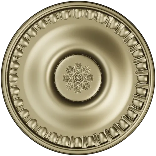 Classic Round Rosette STL for CNC Milling