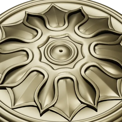 Sun Rosette STL for CNC Carving