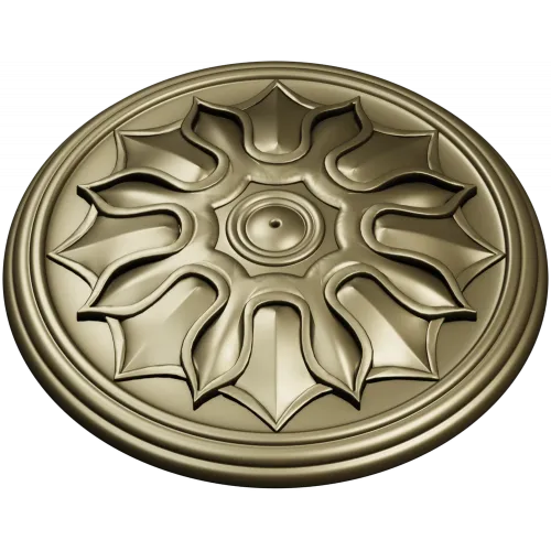 Sun Rosette STL for CNC Carving