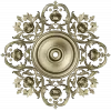 Baroque Floral Rosette - STL 3D Model for CNC