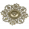 Baroque Floral Rosette - STL 3D Model for CNC