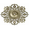 Baroque Floral Rosette - STL 3D Model for CNC