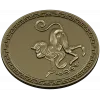 Aureate Monkey Rosette - STL 3D model for CNC milling