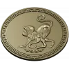 Aureate Monkey Rosette - STL 3D model for CNC milling