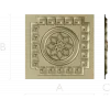 Athenian Rosette - STL 3D model for CNC routing