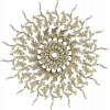 Sunburst Acanthus Rosette STL