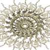 Sunburst Acanthus Rosette STL