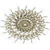 Sunburst Acanthus Rosette STL