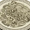 Розетка-медальон с маской льва - 3D модель STL для ЧПУ