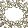 Ornamental Filigree Rosette STL for CNC