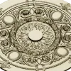 Regal Floral Rosette - ornate STL 3D model for CNC milling