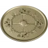 Decorative Round Rosette STL for CNC Milling