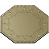 Octagonal Decorative Rosette - STL 3D Model for CNC