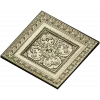 Florentine Square Rosette - STL 3D model for CNC carving