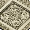 Florentine Square Rosette - STL 3D model for CNC carving