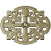 Gothic Fleur Rosette - STL 3D model for CNC carving