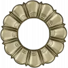 Sunburst Rosette - STL 3D model for CNC milling